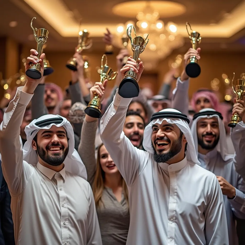 احتفال فريقنا بالإنجازات السنوية