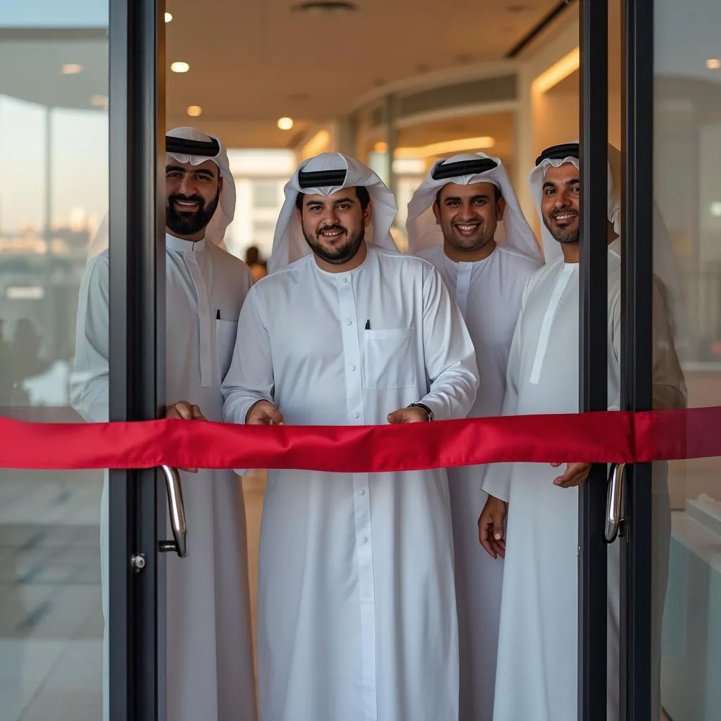 حفل افتتاح شركة لأحد عملائنا